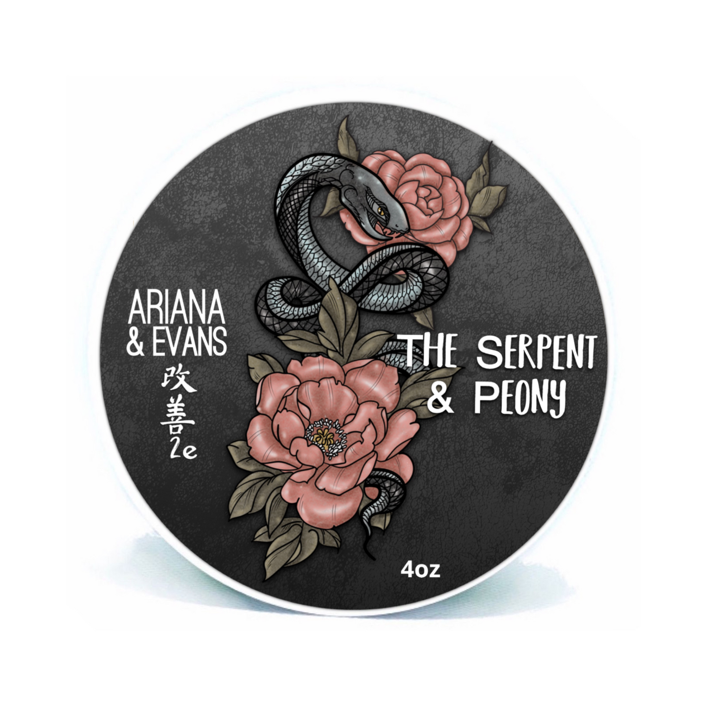 The Serpent & Peony Shaving Soap